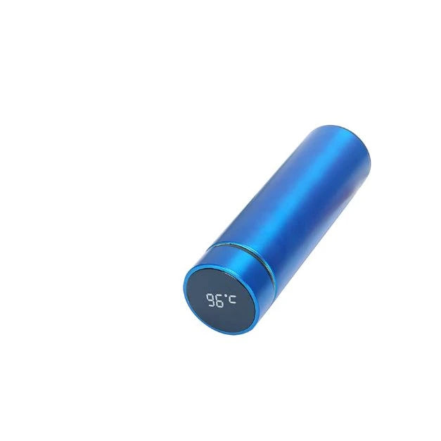 Garrafa Térmica de Aço Inox com Termômetro Digital 500ml Led (Cor Aleatória)
