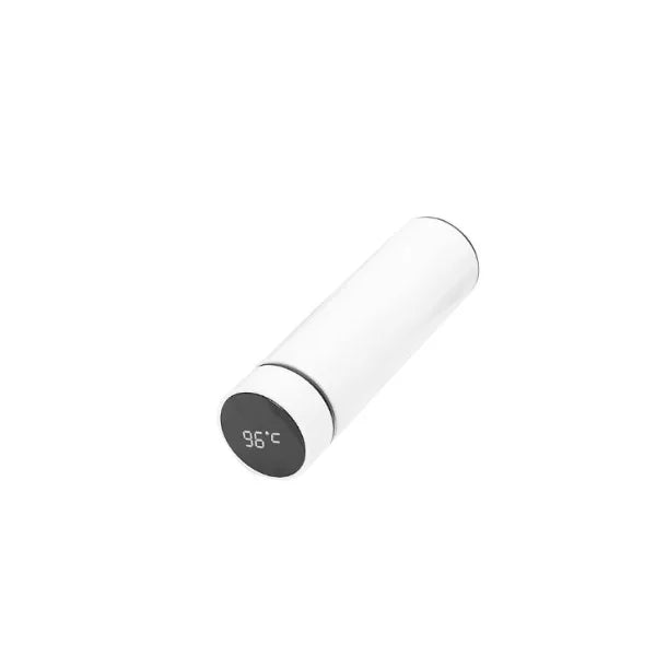 Garrafa Térmica de Aço Inox com Termômetro Digital 500ml Led (Cor Aleatória)