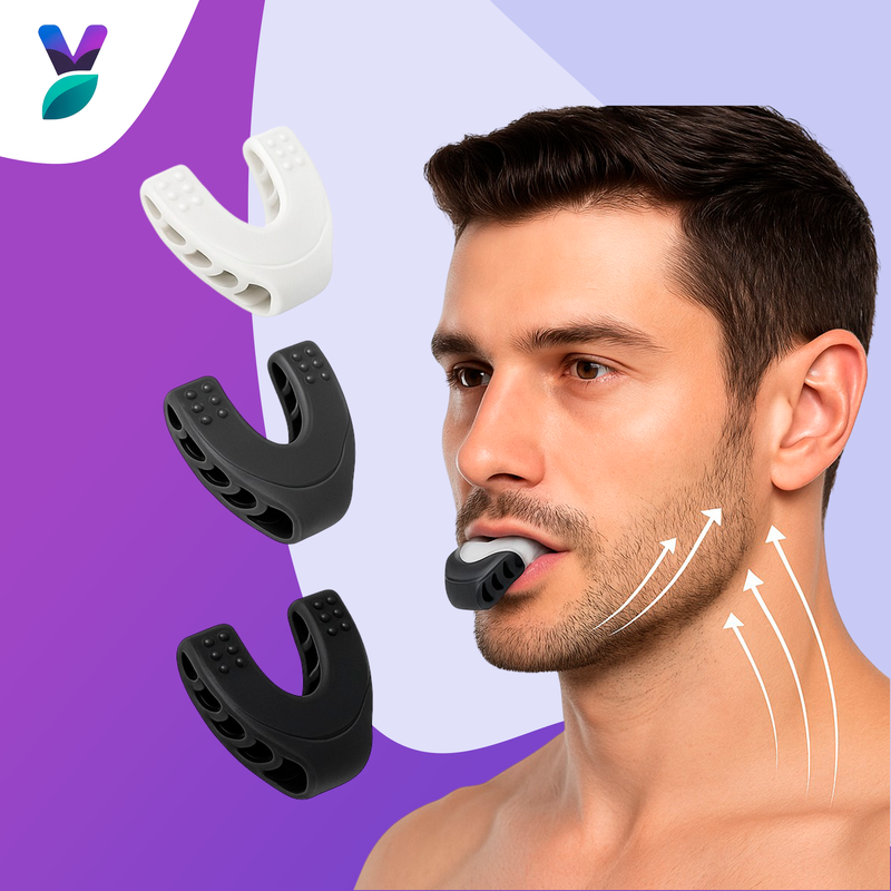 Exercitador Facial de Maxilar – Defina o Maxilar e Fortaleça a Mandíbula Naturalmente