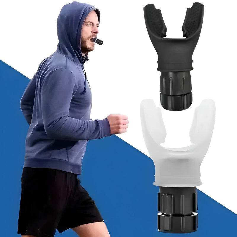 Aparelho de Exercício Respiratório – Melhore o Fôlego e a Resistência com Ajuste de Intensidade