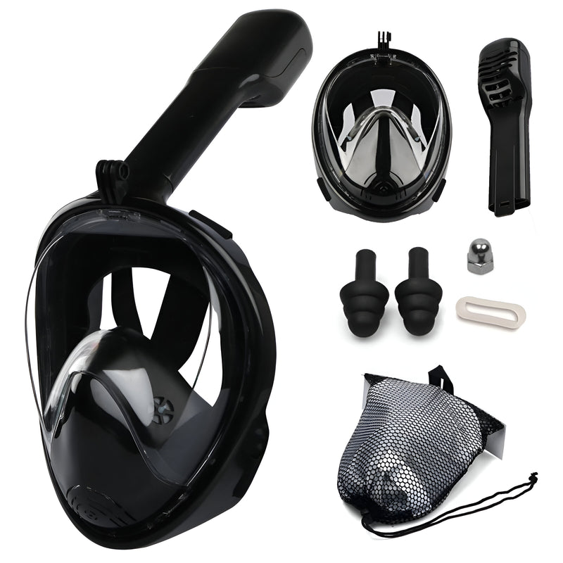 Máscara de Mergulho Full Face com Snorkel – Conforto total e visão clara