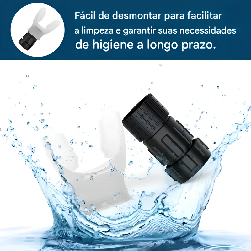 Aparelho de Exercício Respiratório – Melhore o Fôlego e a Resistência com Ajuste de Intensidade